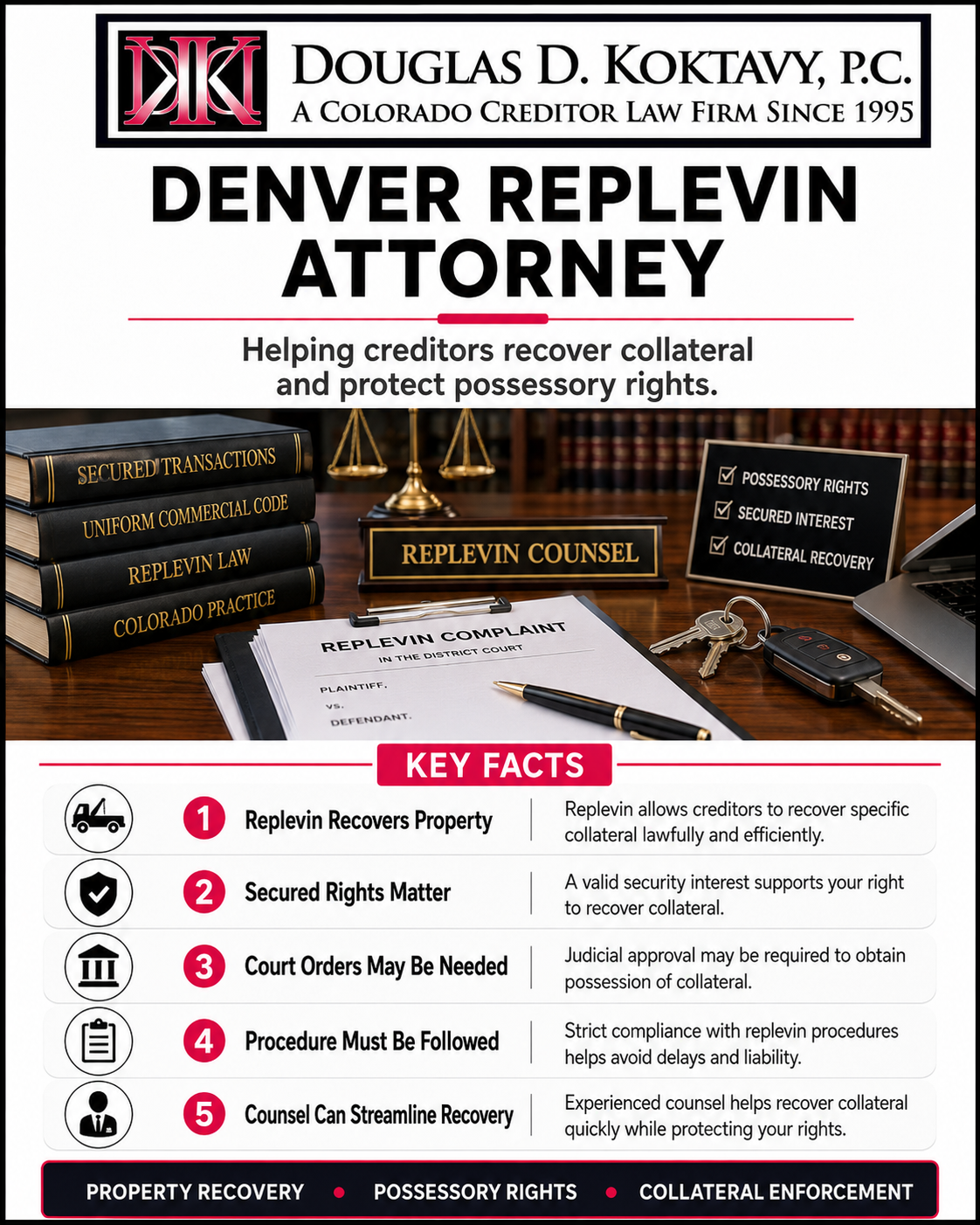Replevin Attorney Infographic